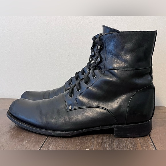 John Varvatos Other - John Varvatos Six O Six 606 Hand Made Leather Lace Up Boots Mens size 10.5